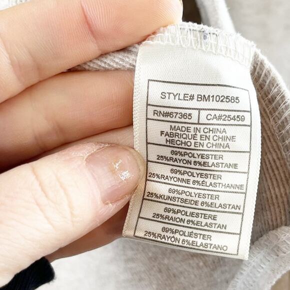 BB Dakota by Steve Madden Daily Grind Long Sleeve Shacket Jacket Oat Tan XS - Picture 3 of 4